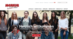 Desktop Screenshot of merkurschule.de